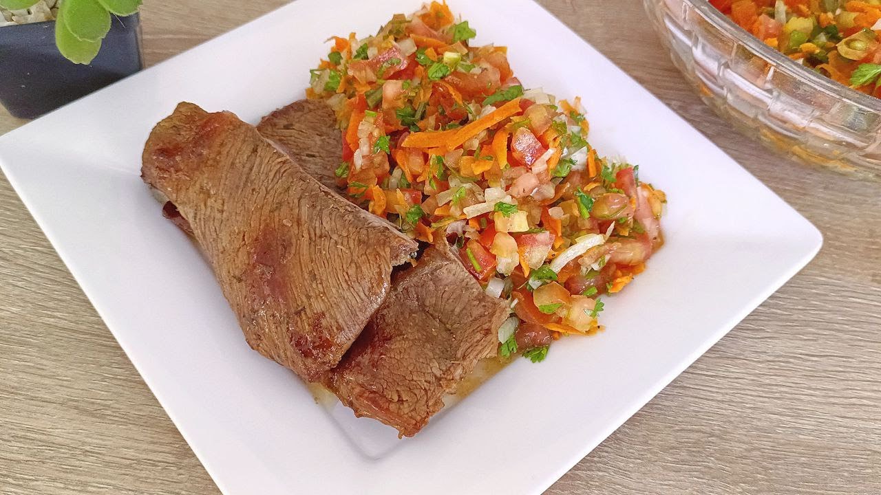 🍅💥 The most economical and delicious salad to accompany meats. 🥗🤤