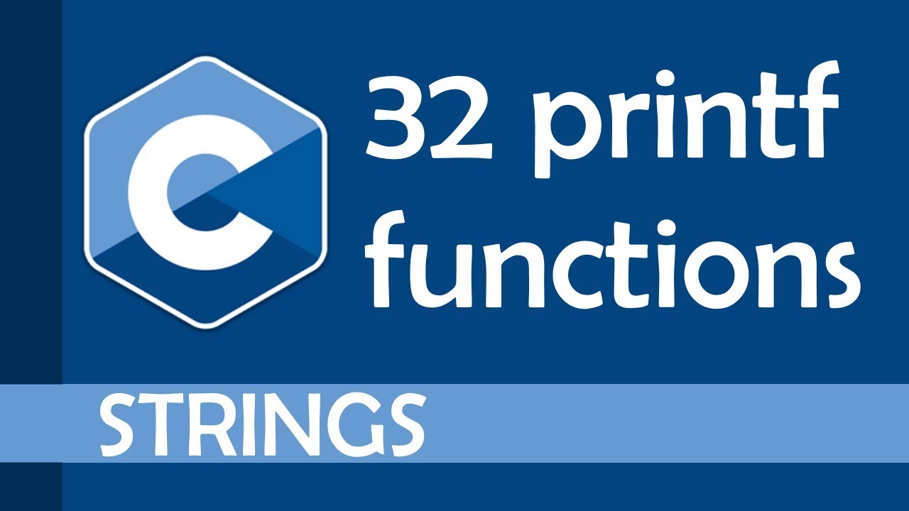 Tecnica semplice per comprendere tutte le 32 funzioni printf