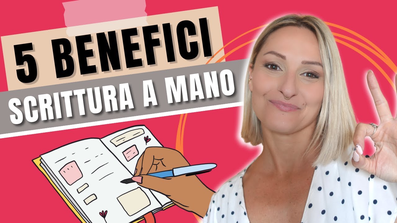 5 BENEFICI immediati per i quali è meglio SCRIVERE A MANO anziché con una tastiera