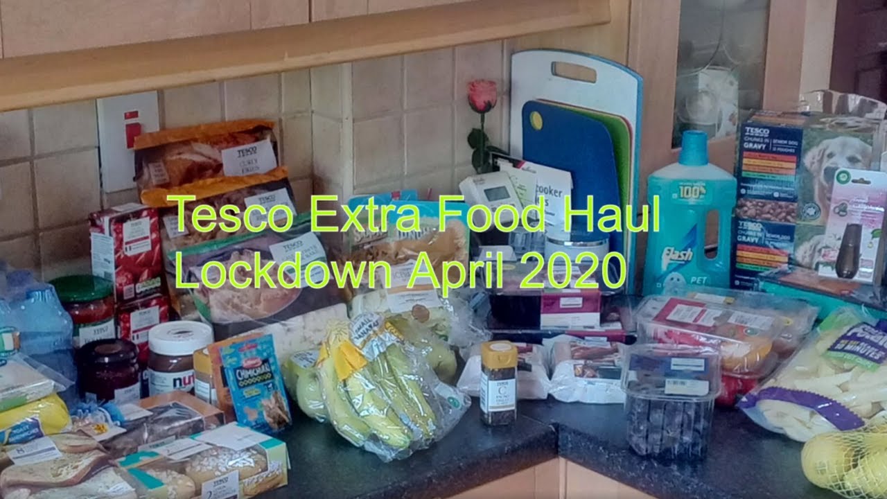 Доставка продуктов из Tesco — большая доставка продуктов для моей семьи из 4 человек — более 200 ...