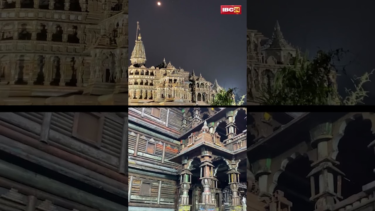 MP: Replica of Ram Temple made from iron scrap in Indore #shorts #indore #ramtemple