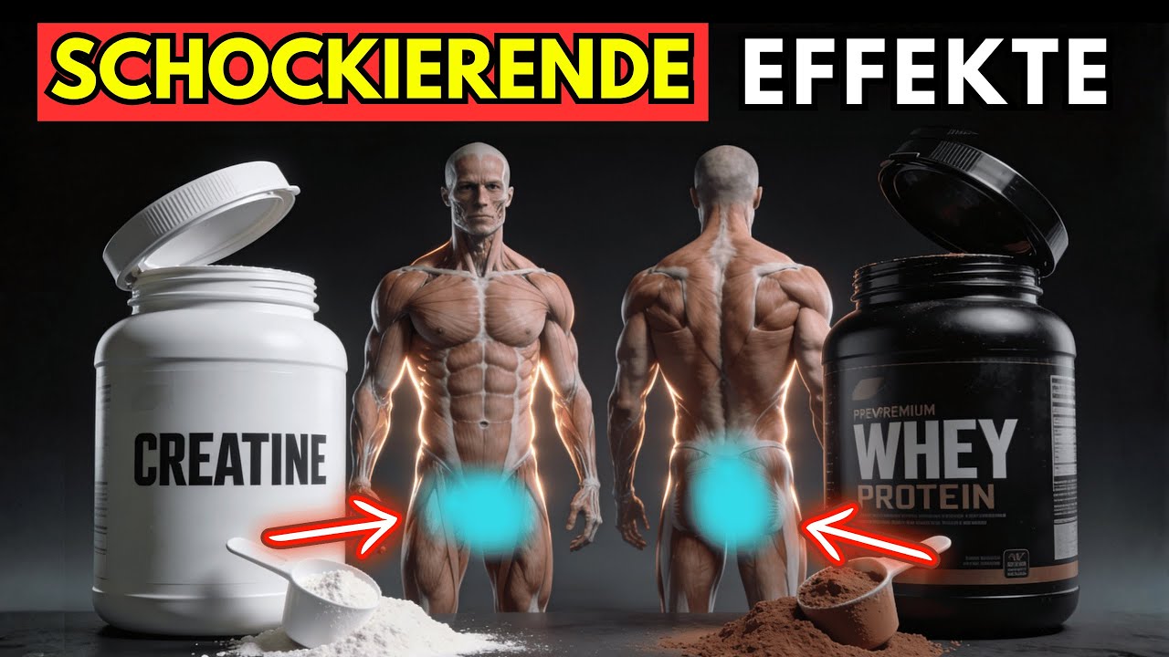 Neue Studie zu Kreatin + Whey zeigt echte Effekte auf den Körper, die nur 1% kennen