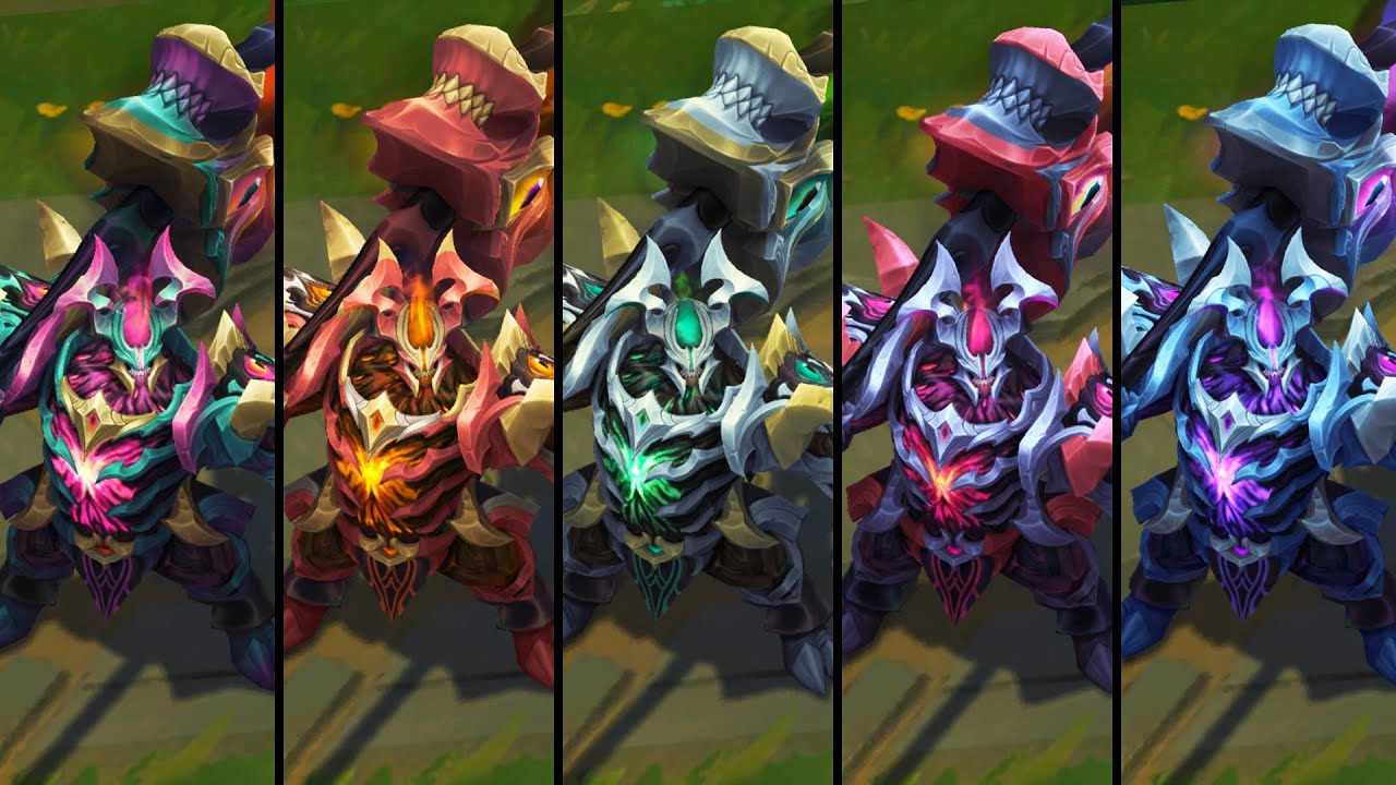 All Old God Mordekaiser Chromas (League of Legends)