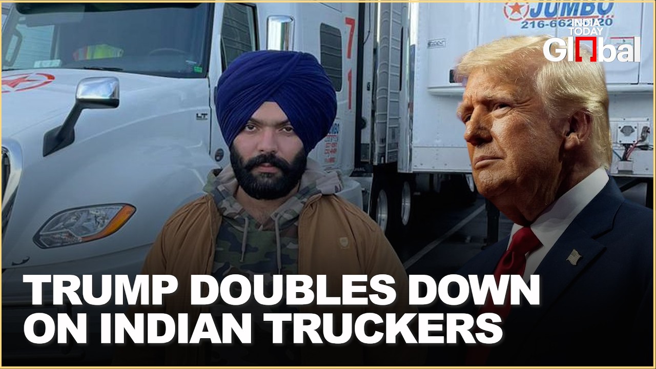 President Donald Trump Wants To Replace Immigrant Truckers In U.S., 1.5 Lakh Indians Could Be Hit