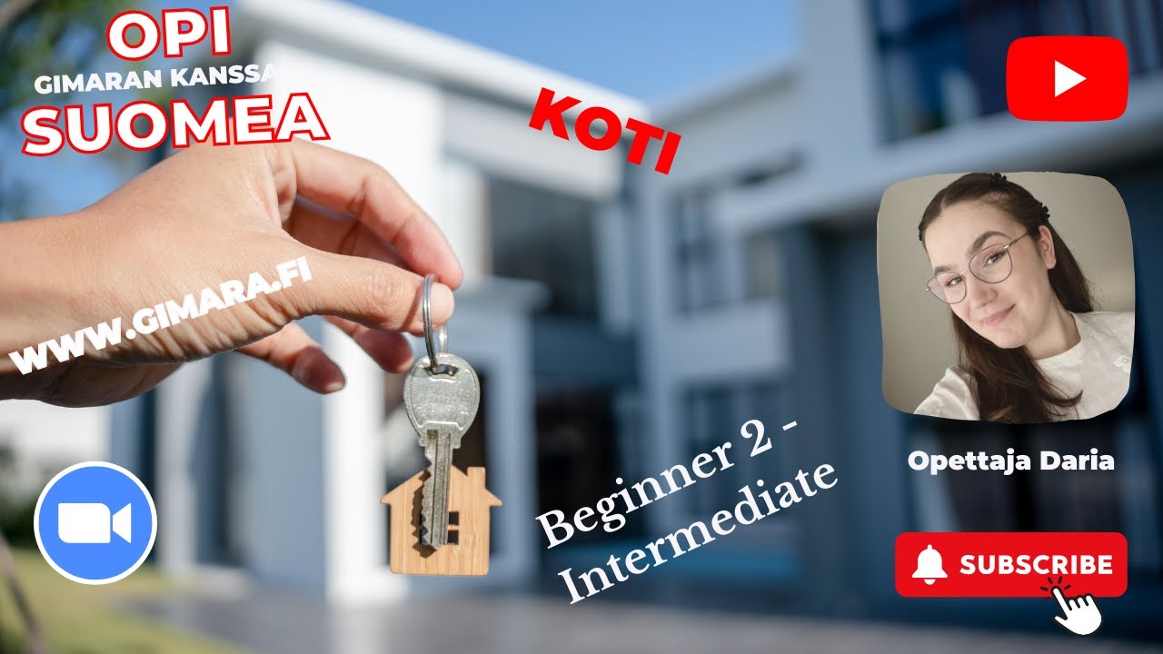Opi suomea! Koti (Beginner 2 – Intermediate)