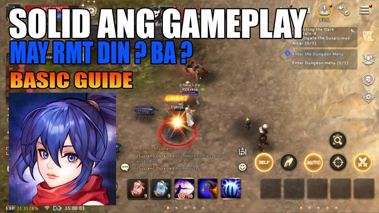 Priston Tale M | Rmt Potential | Basic Guide | TAGALOG
