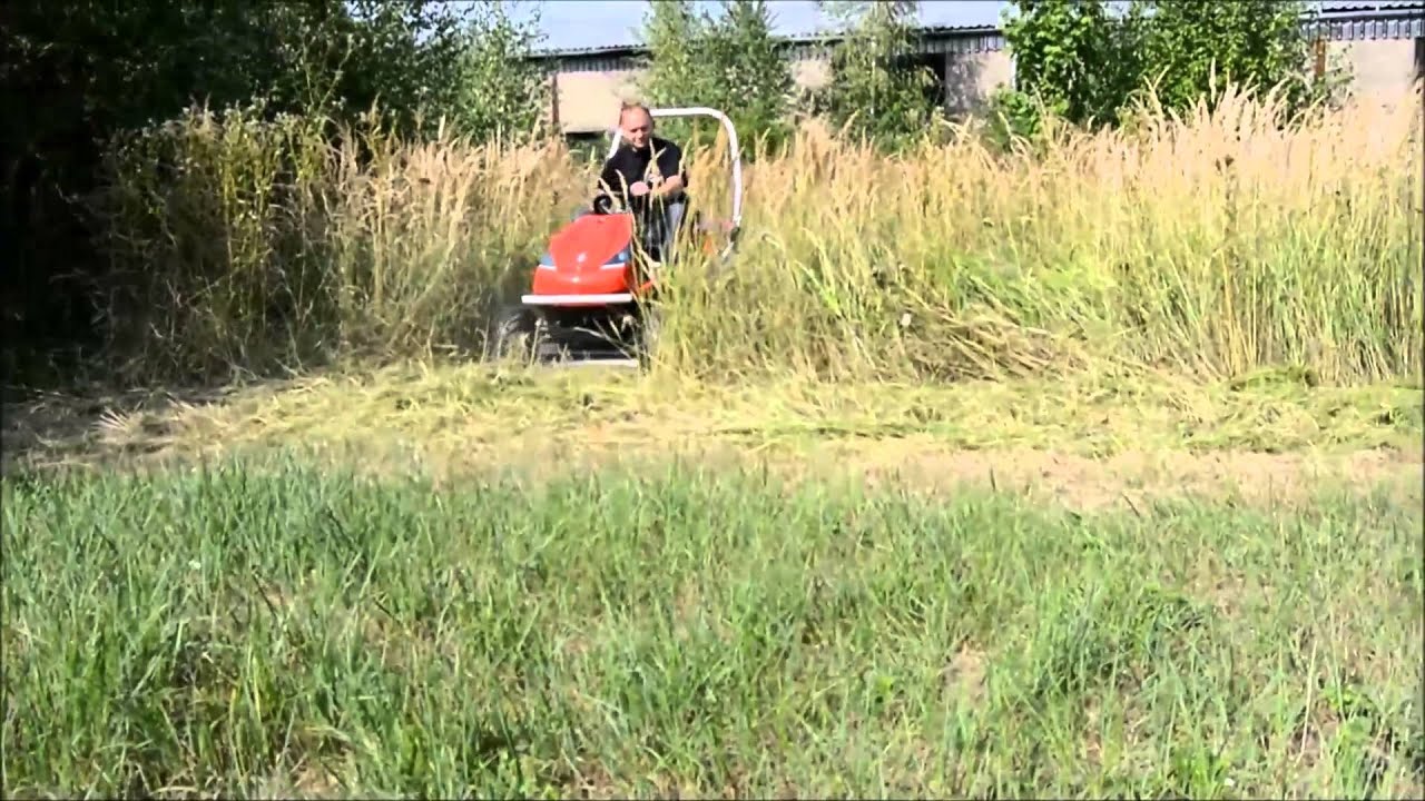 Seco Crossjet mulčovací traktor, představení a test
