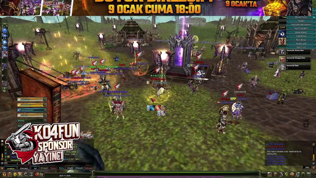 🏆KO4FUN🏆Knight Online PvP Server🏆🚀İMMORTAL