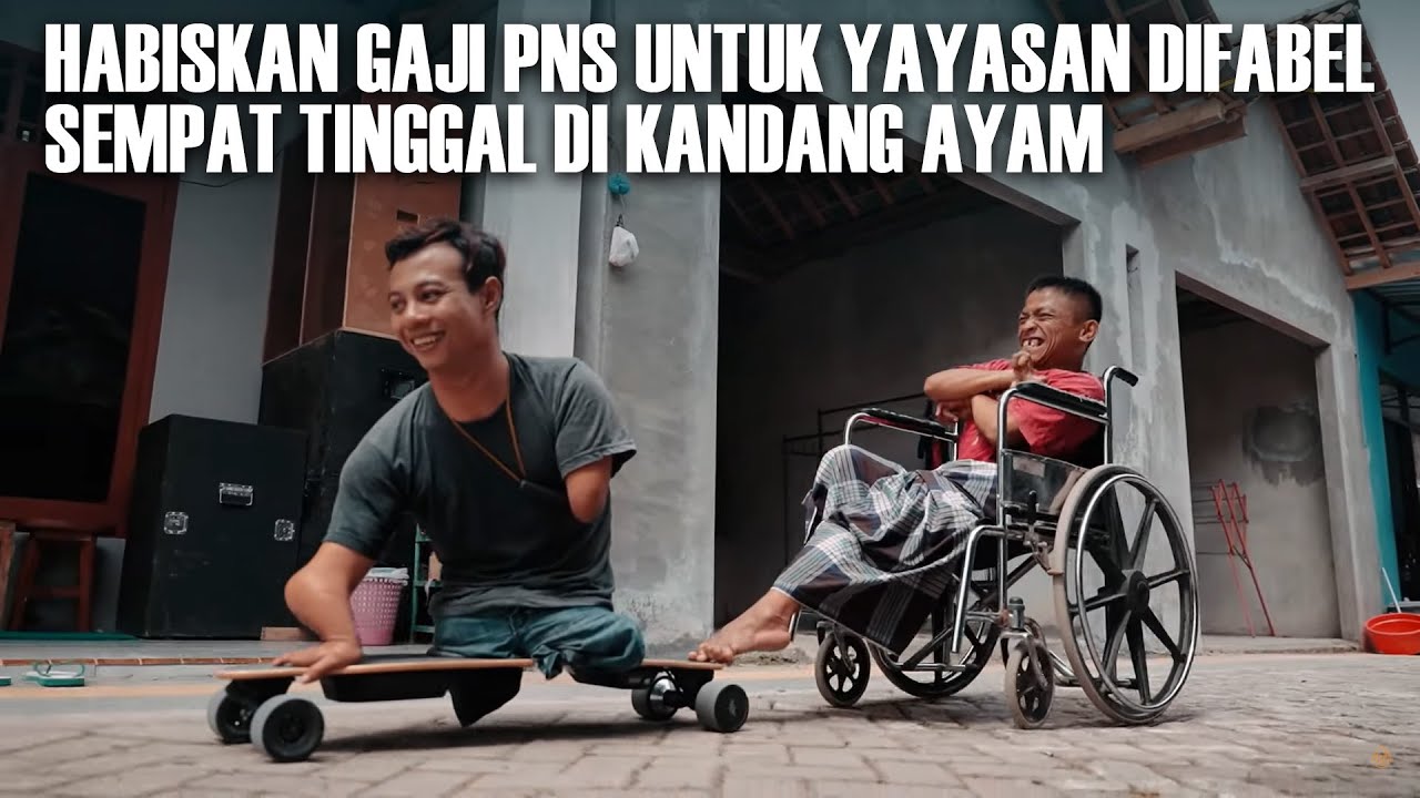 WANITA HEBAT! Habiskan Gaji PNS Untuk Yayasan Difabel! Tinggal di Kandang Ayam!??