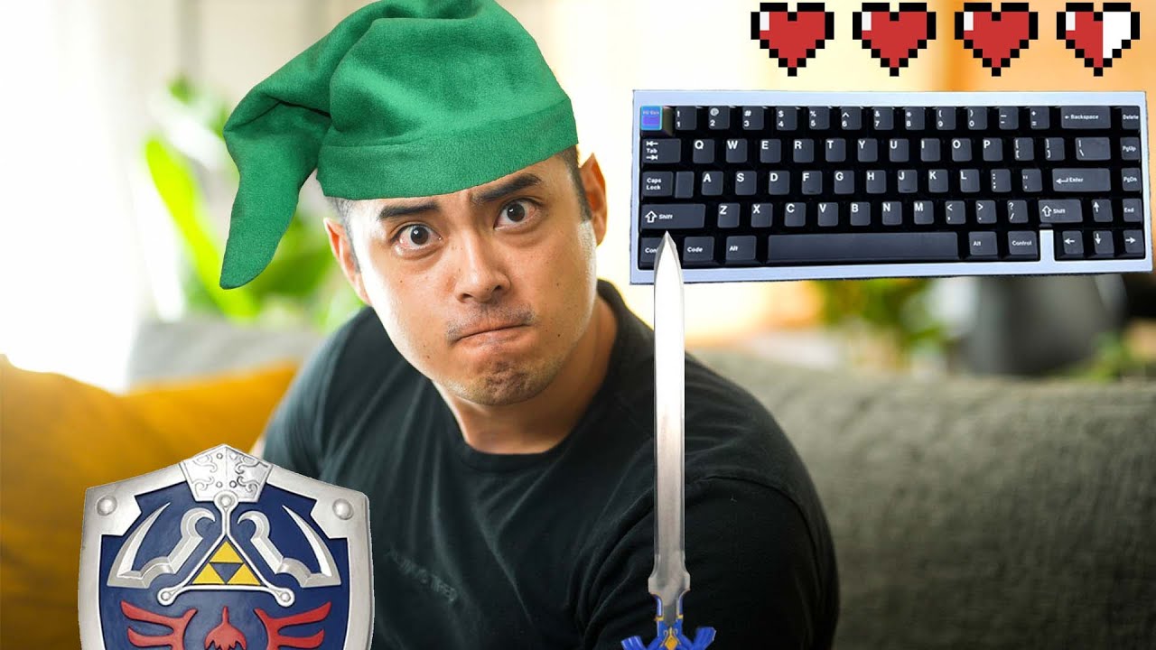 you've never seen a keyboard flex like this - link65