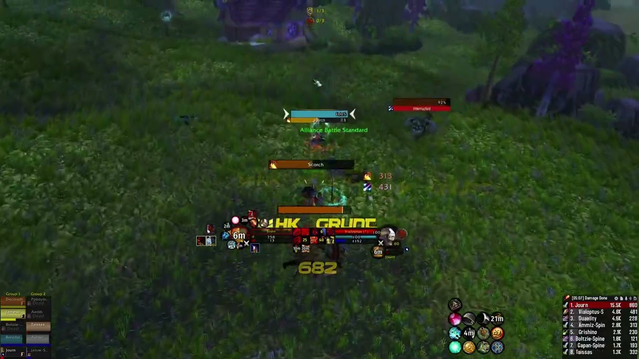 Always take out the healer first!