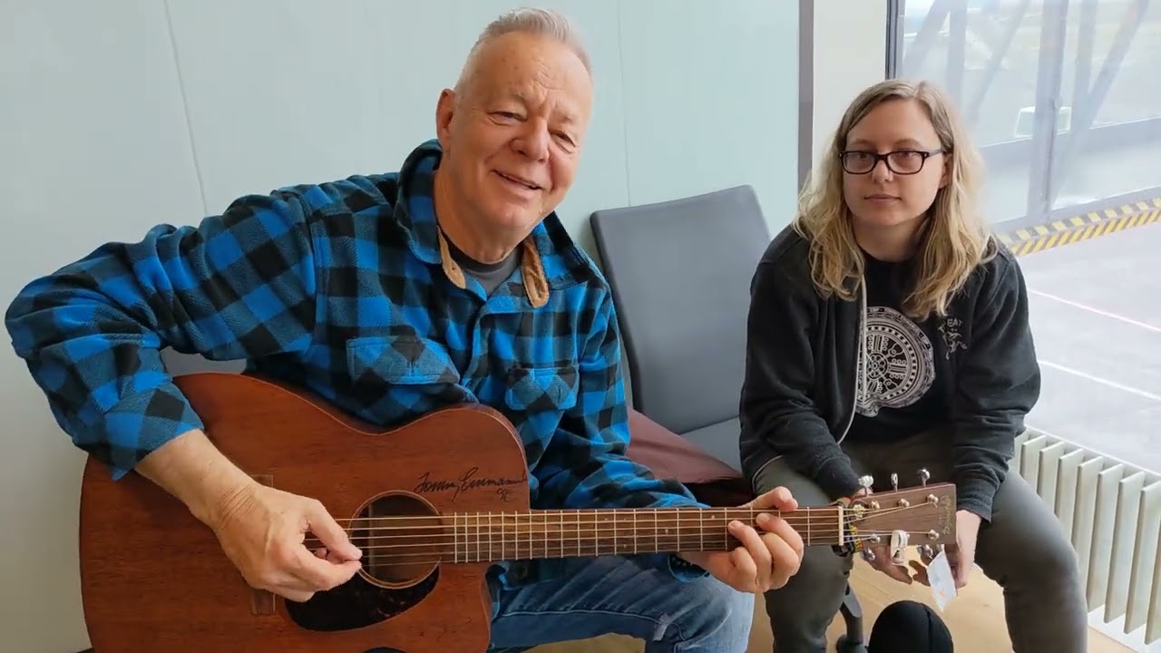 airport hang out with Tommy Emmanuel part 1