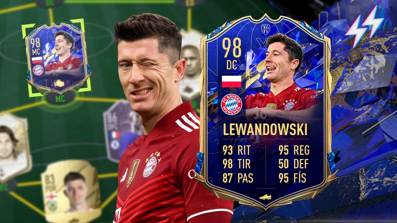 ROTISMO o TRONQUÍSIMO? LEWANDOWSKI 98 TOTY REVIEW! FIFA 22 ULTIMATE TEAM