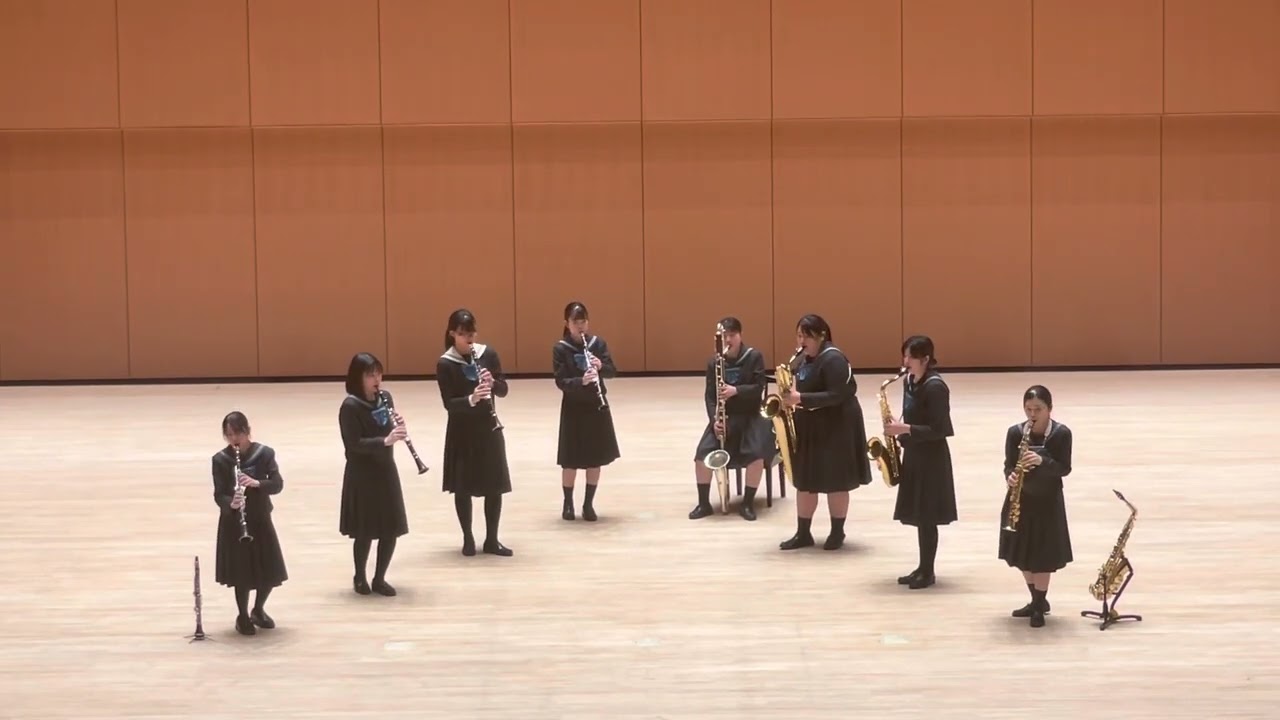 「ラ・セーヌ」より  1・3 ／真島俊夫　聖徳大学附属取手聖徳女子高等学校　木管八重奏