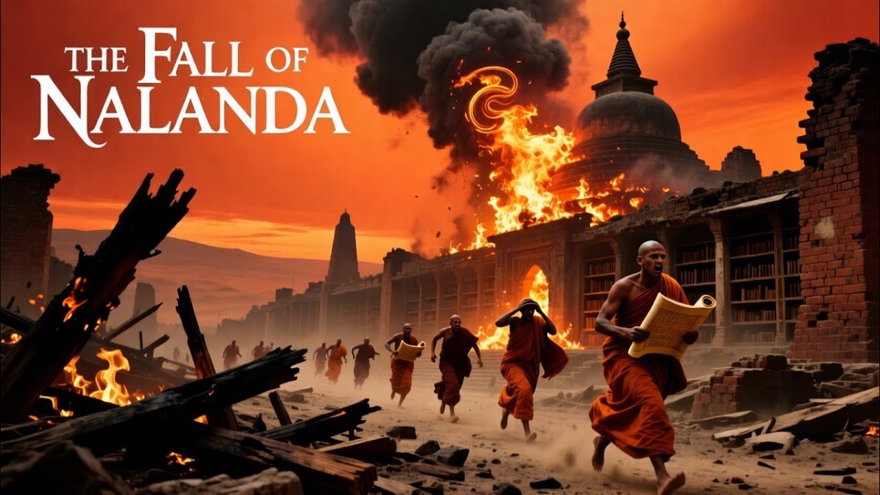 Nalanda University Destruction: Myth vs Truth | नालंदा विनाश का असली कारण |#History #BakhtiyarKhilji