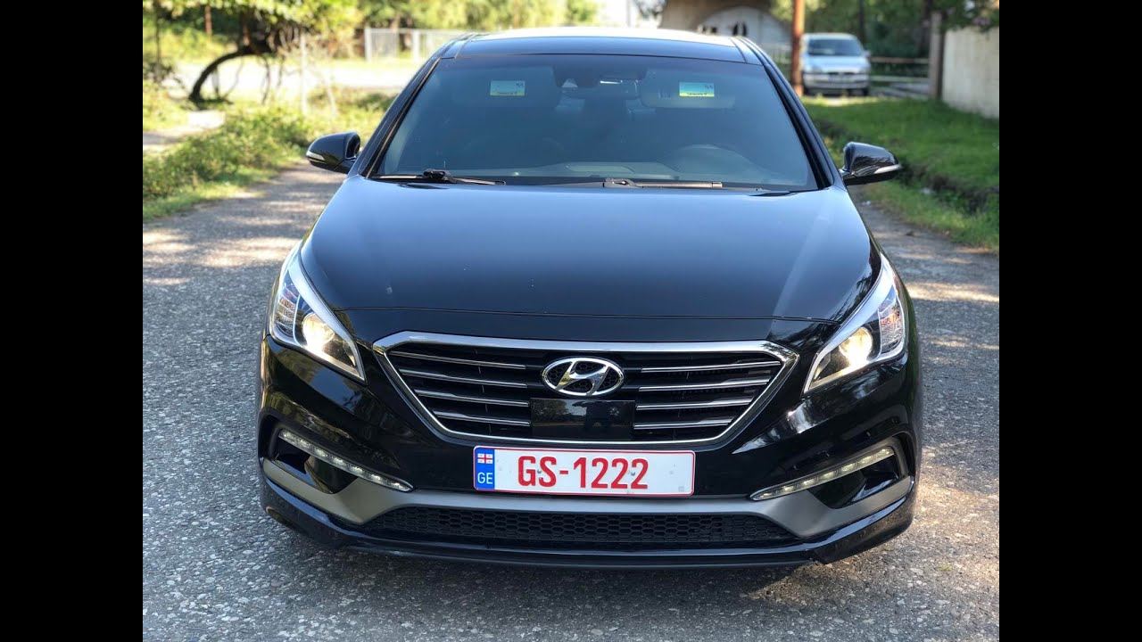 #7 Hyundai Sonata Sport/Limited 2.0 Turbo 2015 года (Full) Продаётся в Грузии 2020г. сентябрь