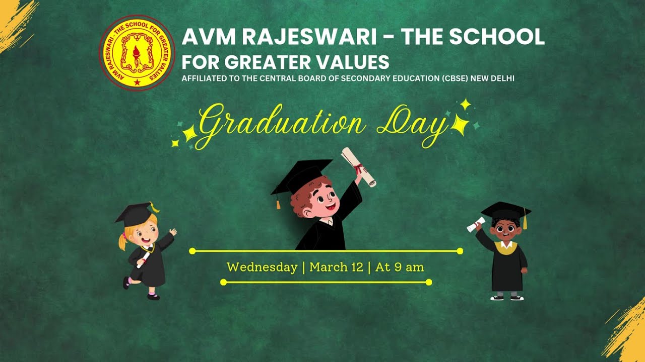 Graduation Day | AVM Rajeswari - The School | 2025