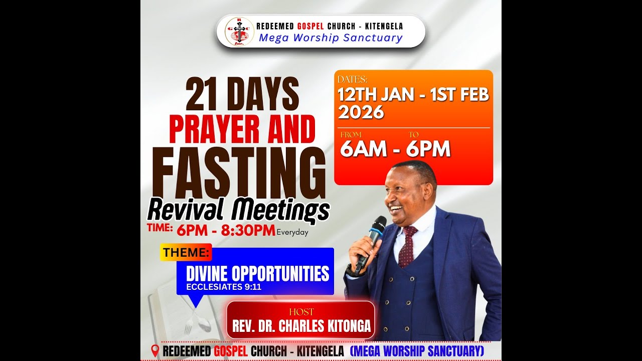 PRAYER AND FASTING REVIVAL MEETINGS DAY 11