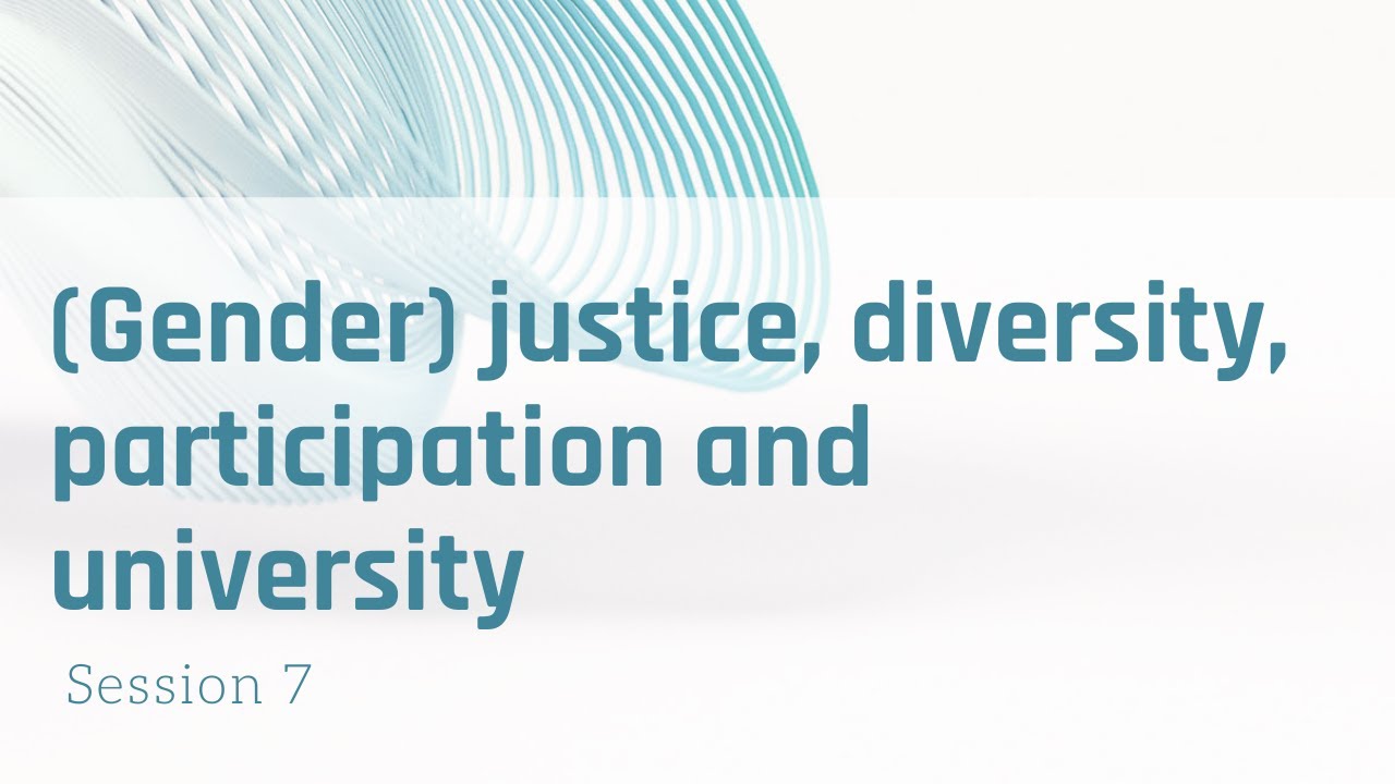 Digitainability – (Gender) justice, diversity & participation and university