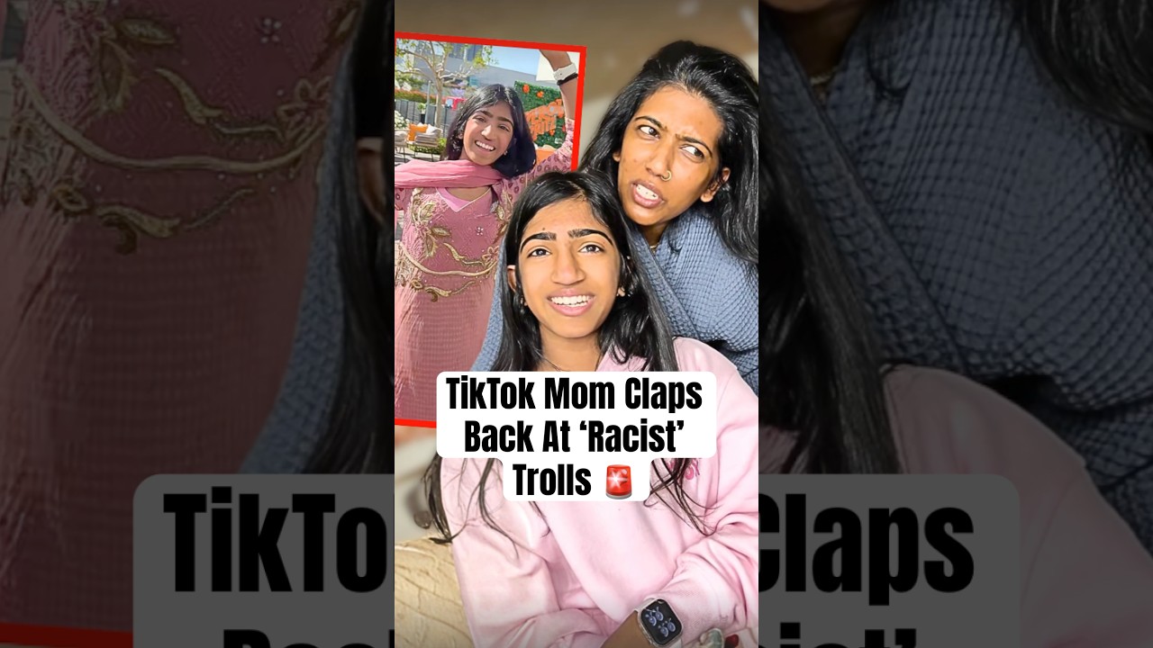 Мама из TikTok ответила &laquo;расистским&raquo; троллям #shorts #vidya #tiktokmom