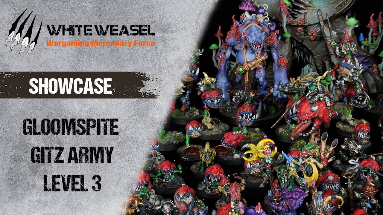 Age of Sigmar Gloomspite Gitz level 3 – Showcase