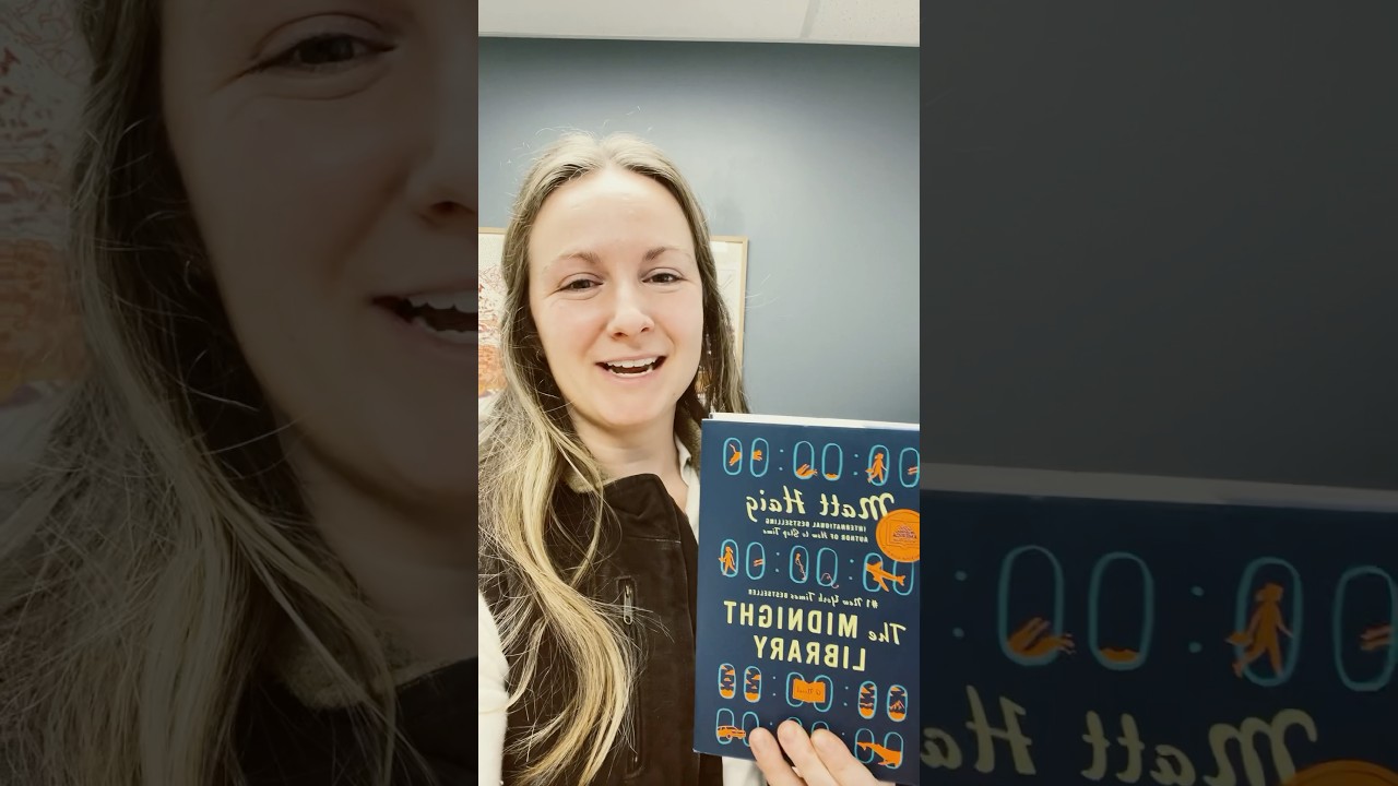 60 second book review of The Midnight Library by Matt Haig #fiction #books #reading #bookreview