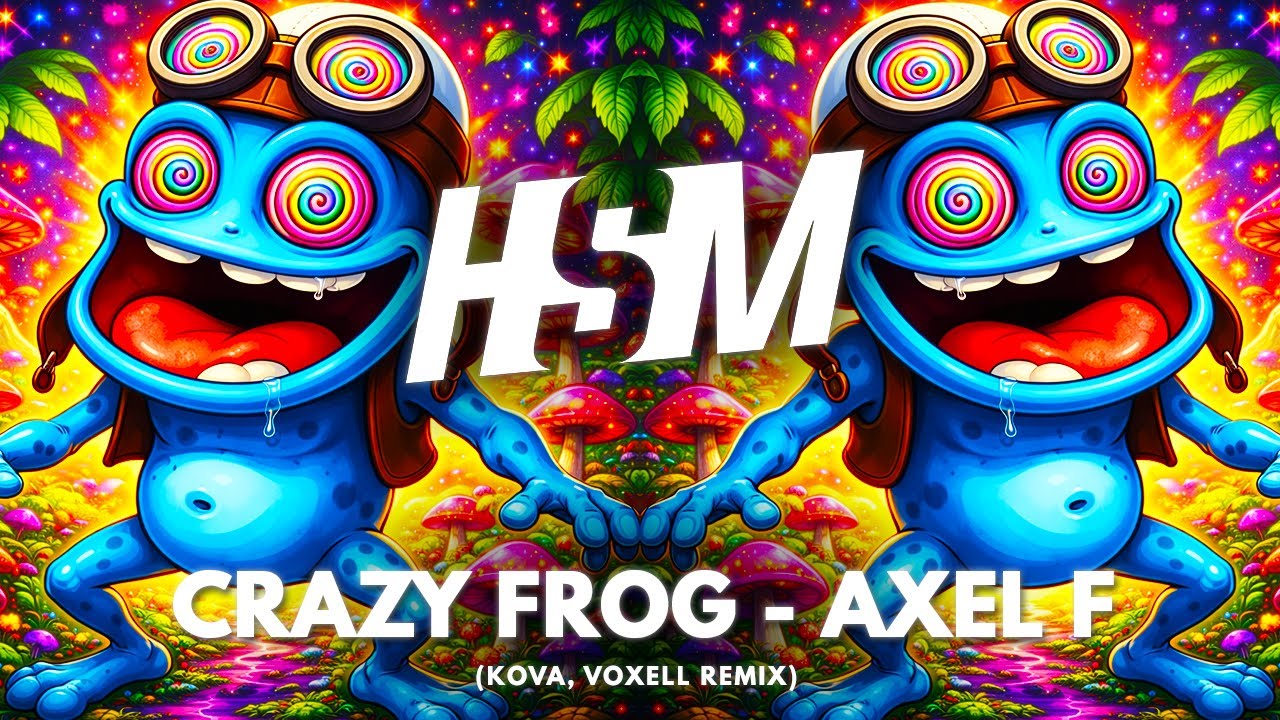 PSY-TRANCE 2026 ☣ Crazy Frog - Axel F (Kova, Voxell Remix)