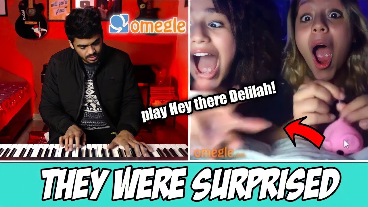 Indian Pianist goes on OMEGLE and take song request!