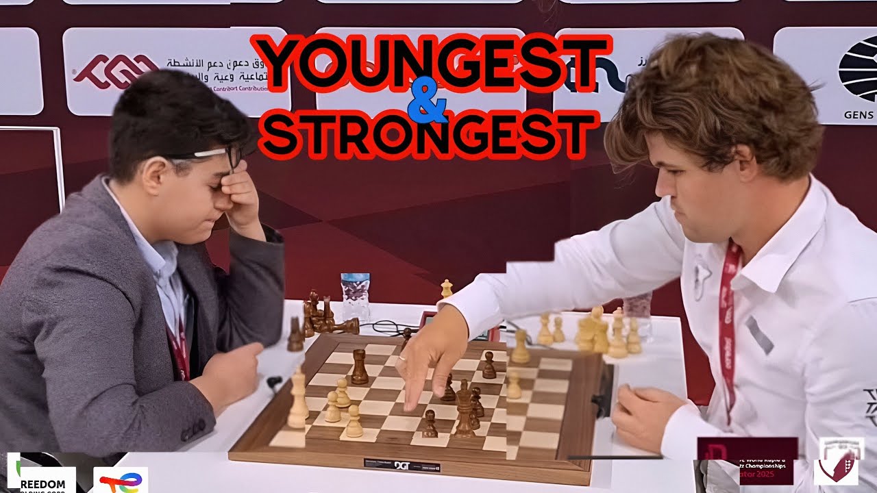 Magnus Carlsen vs The Youngest and Strongest in History Yagiz Kaan Erdogmuz