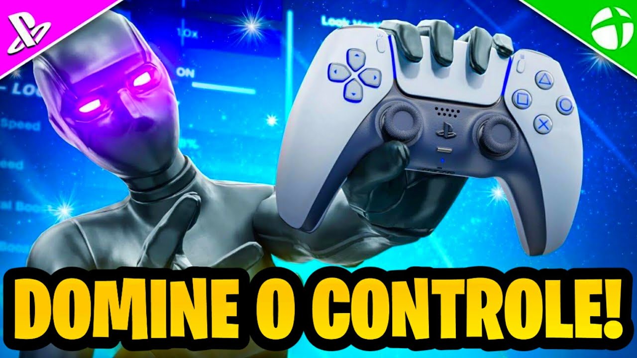 10 DICAS *INSANAS* pra QUEM JOGA no CONTROLE/CONSOLE! MELHOR CONFIGURAÇÃO de FORTNITE PARA CONSOLE!