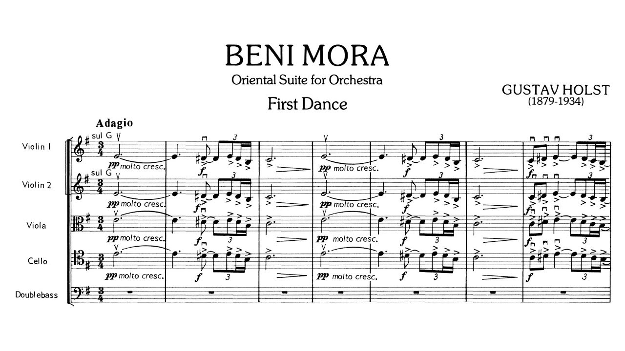 Gustav Holst - Beni Mora (1910)