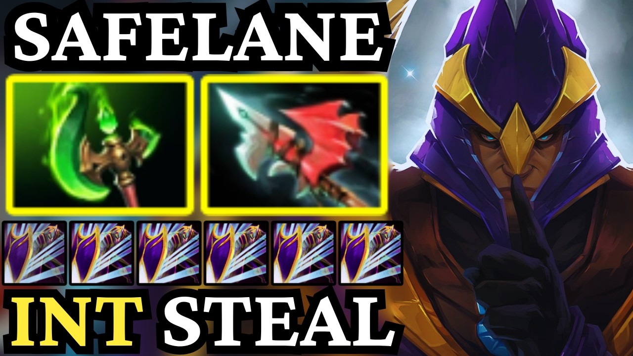 🔥 Infinite Intelligence Steal! This Mid Carry Silencer Build Is BEYOND BROKEN 🔥 Dota 2 Gameplay