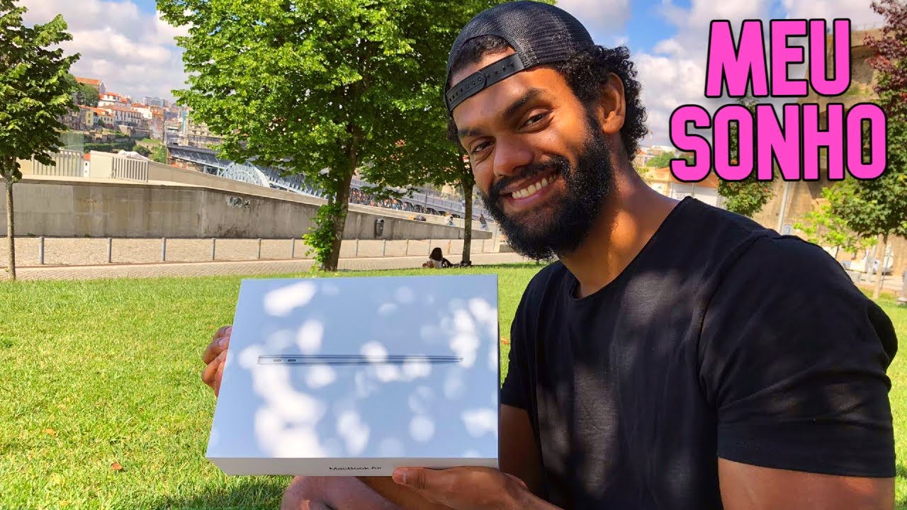 COMPREI MEU PRIMEIRO NOTEBOOK