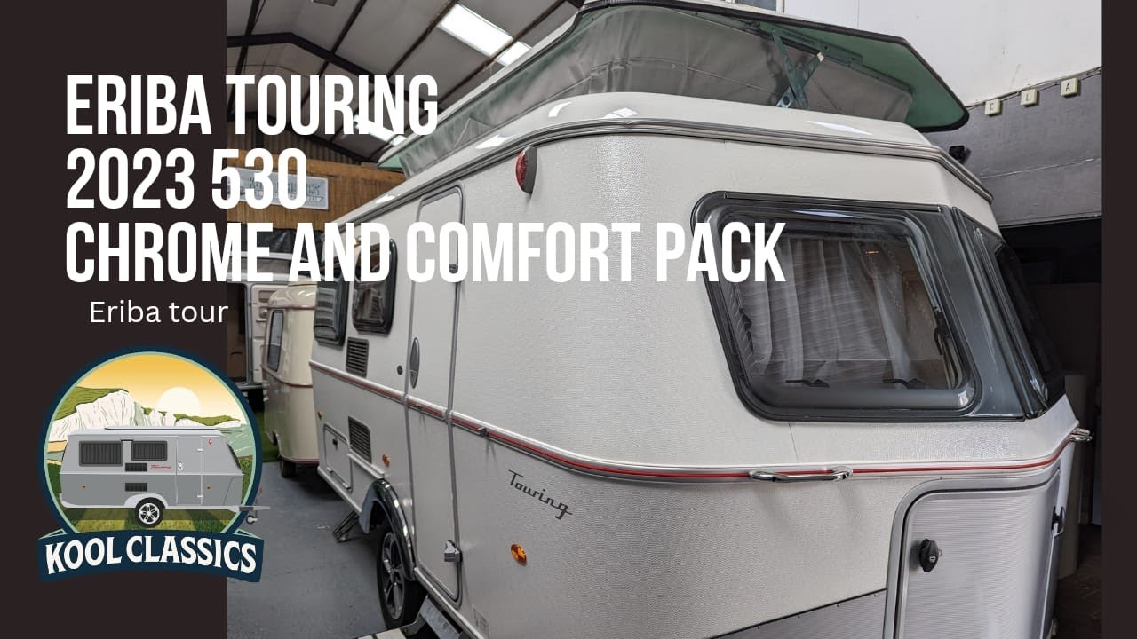 2023 Eriba Troll 530 Legend with Chrome and Comfort Packs plus hot water