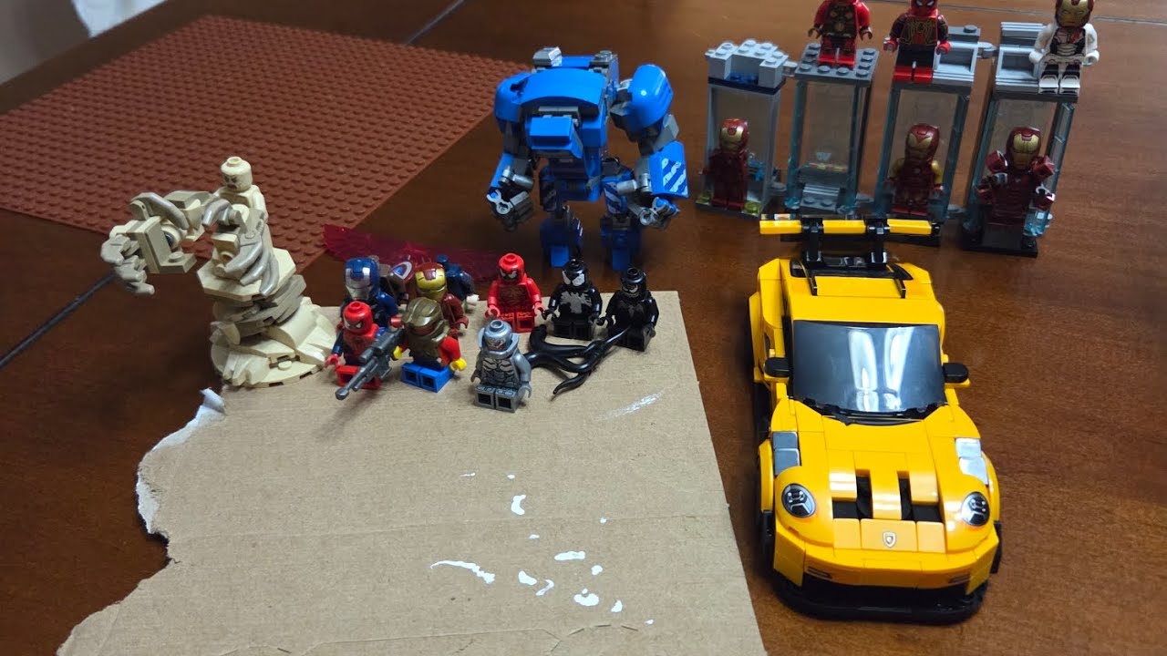 Iron man mission day (stop motion)