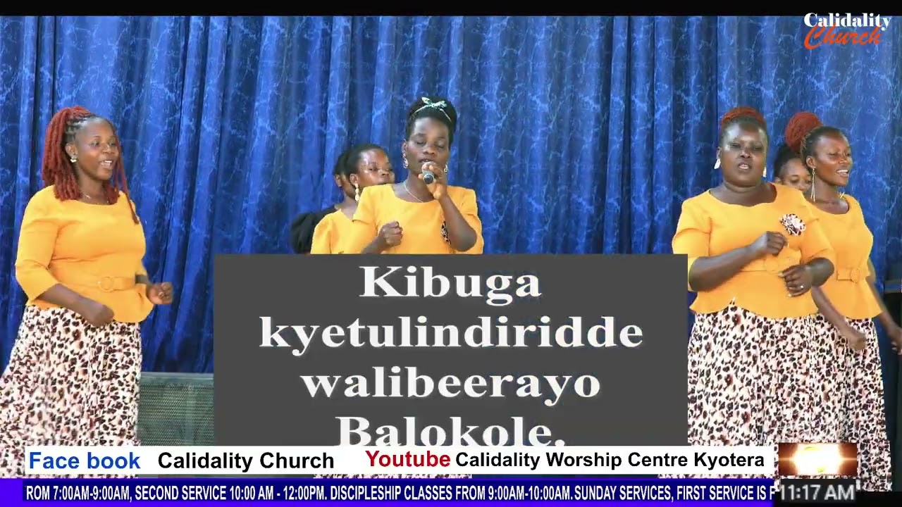 Onkwate omukon gwange, Calidality faith choir, 2026 01 25