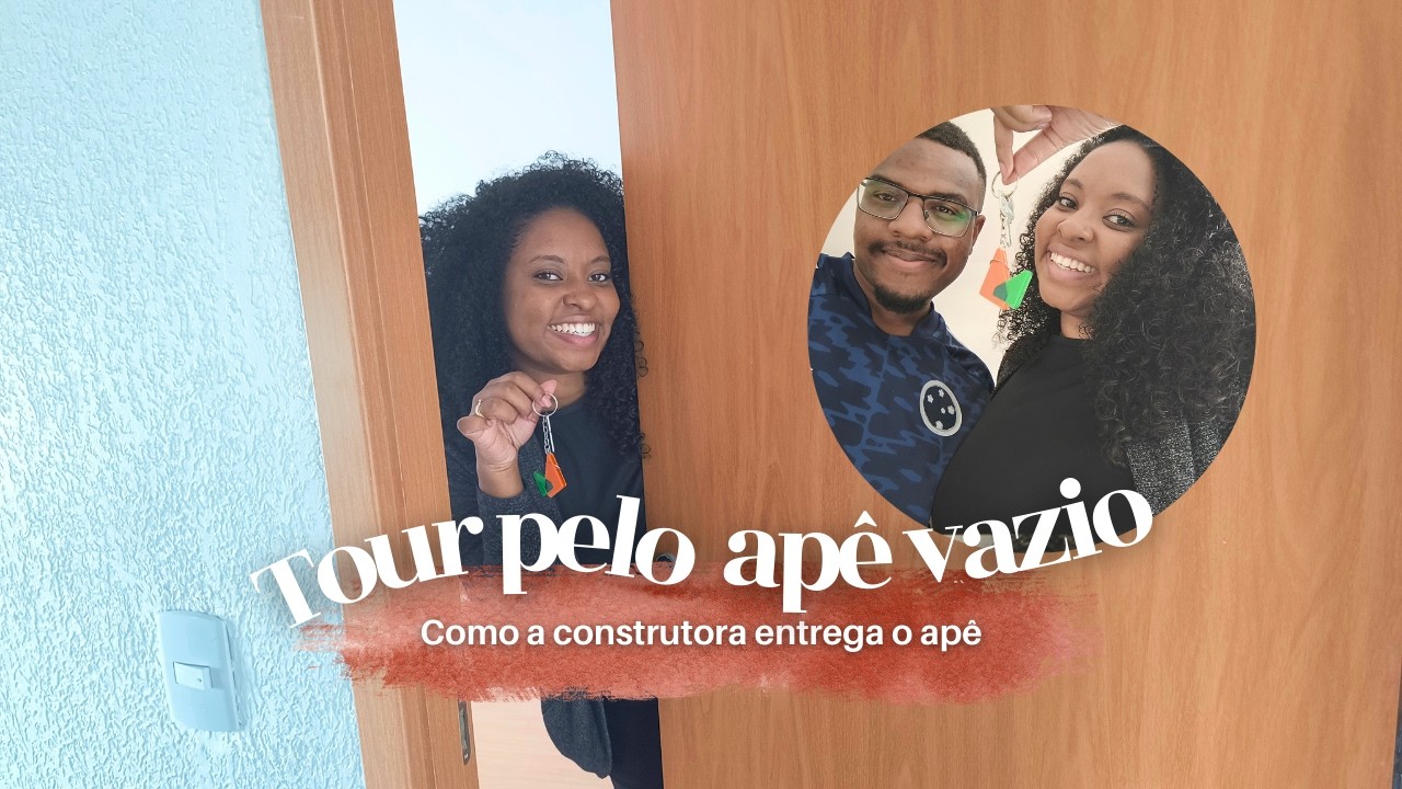 TOUR PELO NOSSO APÊ VAZIO | Como a MRV entrega o apartamento
