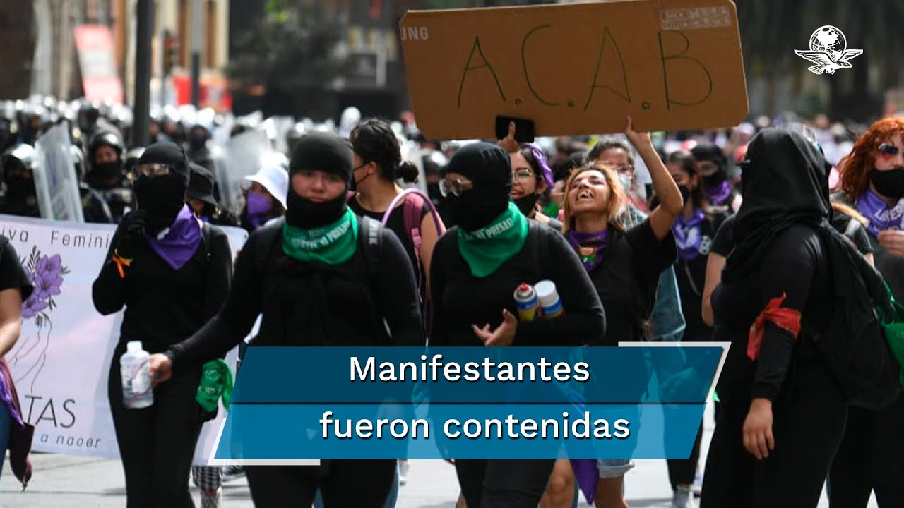 Inicia protesta feminista contra feminicidios en Quintana Roo