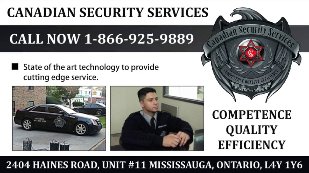 Leading and Trusted Security Companies in Toronto | Canadian Security Services