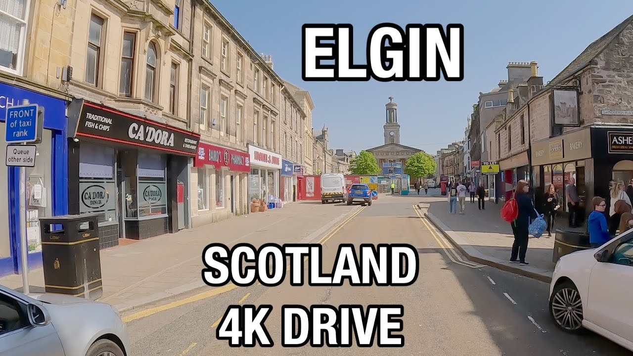 Elgin | Moray, Scotland 4K Drive