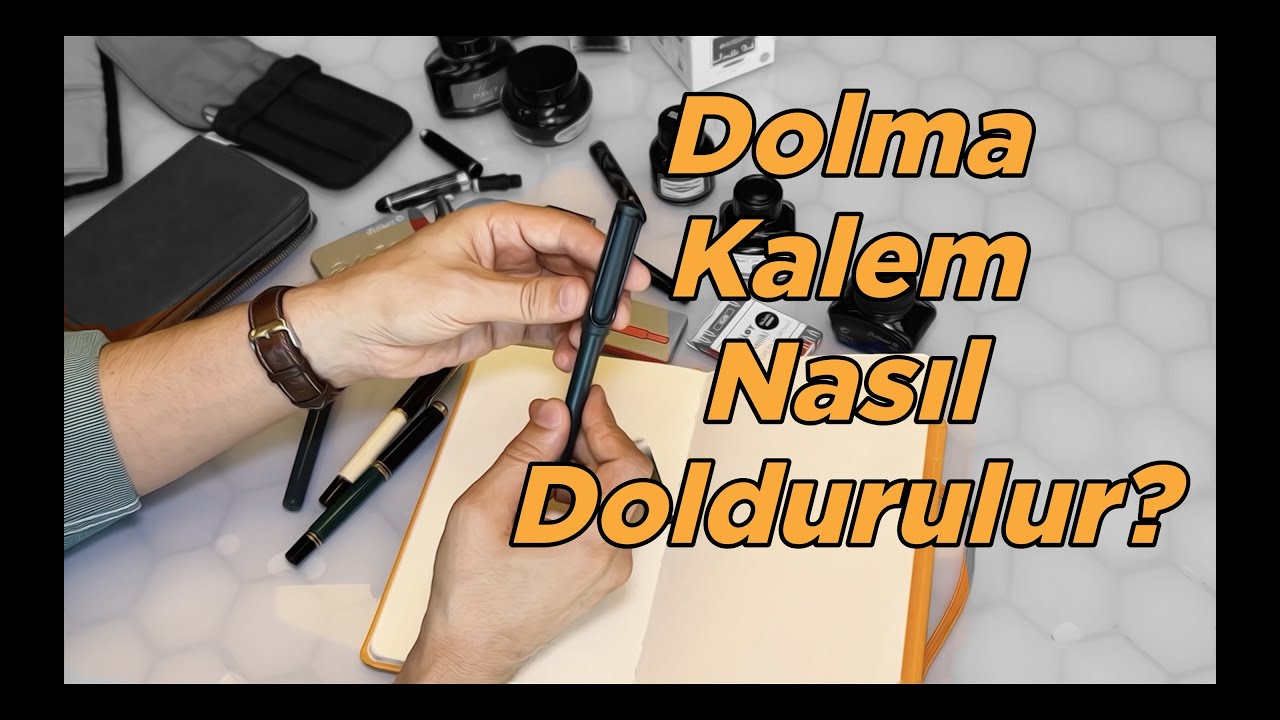 Dolma Kalem Mürekkep Doldurma ve Yazma #dolmakalem @ilkershn