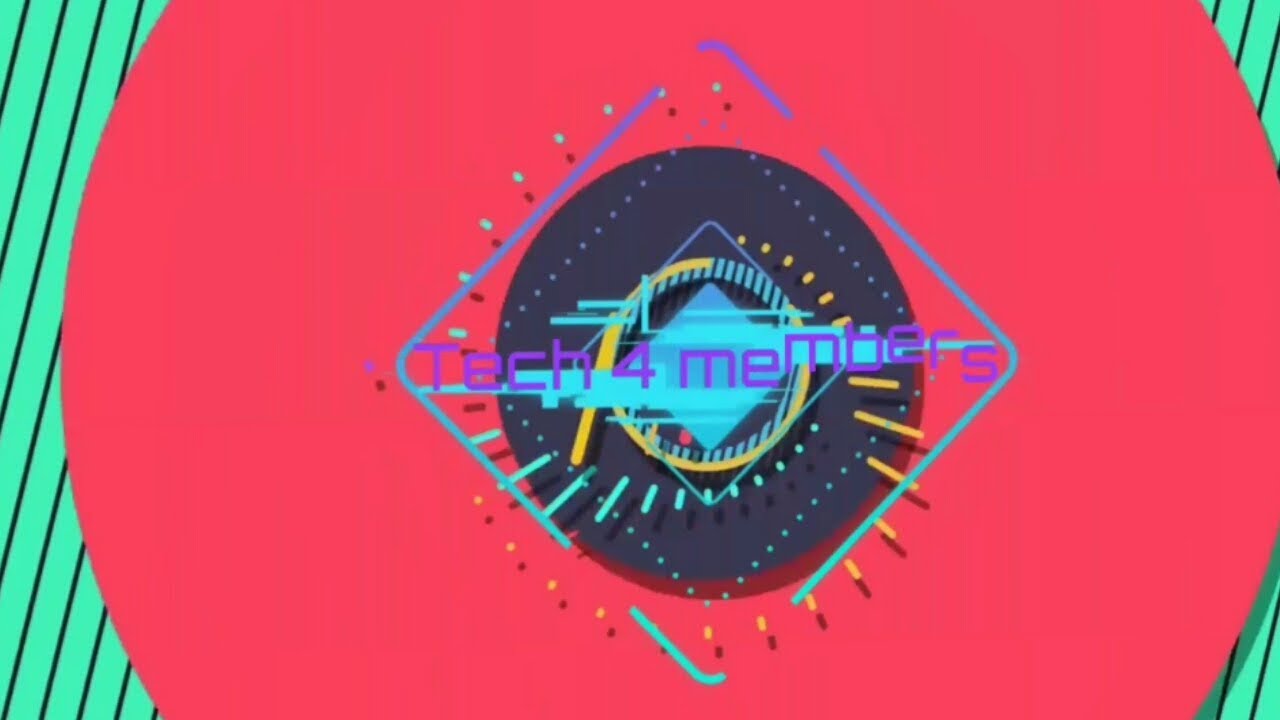 Official channel Intro by EVO TECH.Tech 4 members
