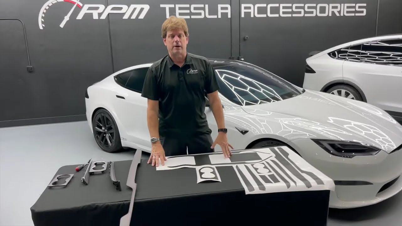 2021+ | Model S & X Full Interior Vinyl Wrap Protection Kit   Goodbye Wood