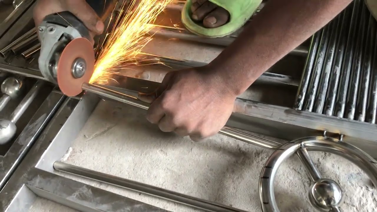 stainless stell ss pipe cos cutting 