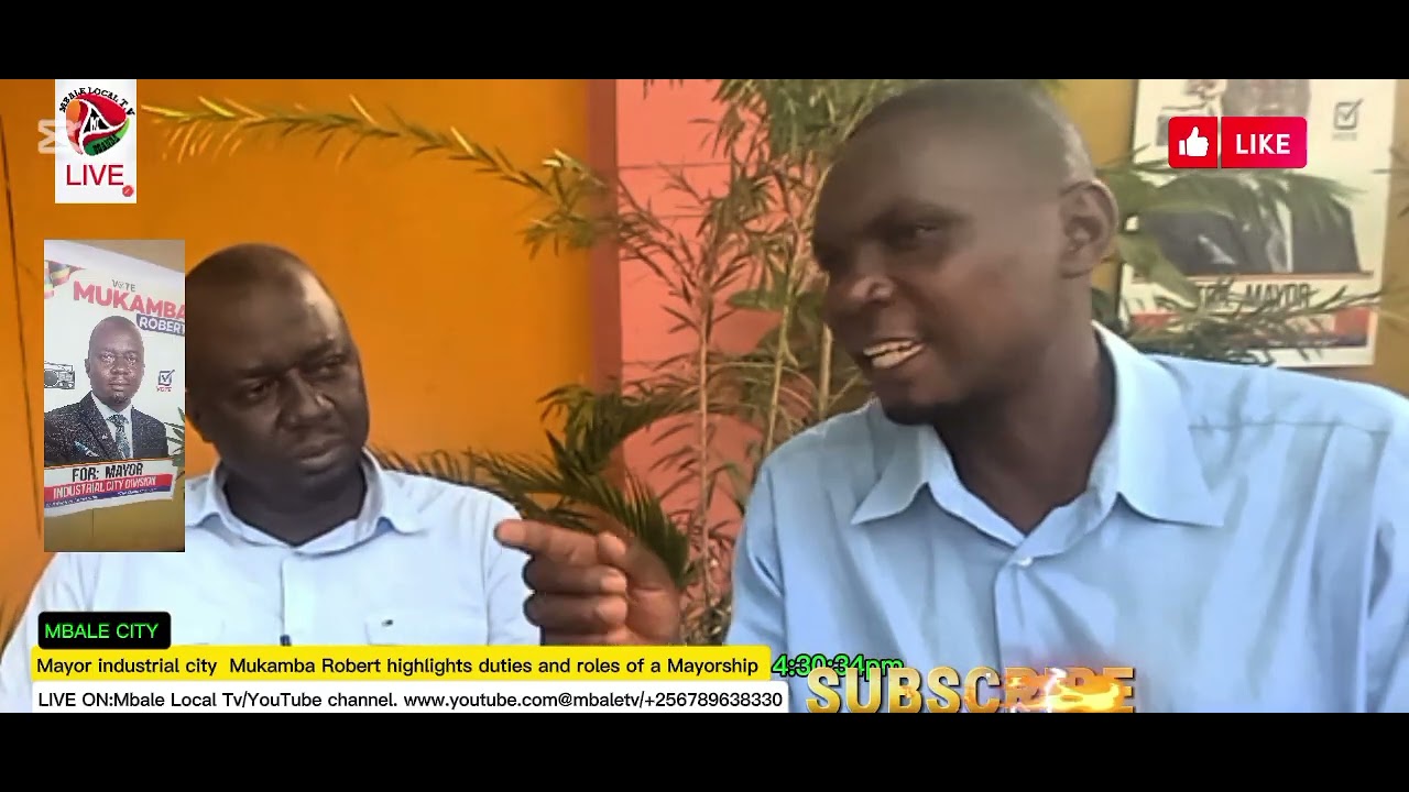 City industrial Mayor Mukamba Robert highlights the roles and duties for mayorship 