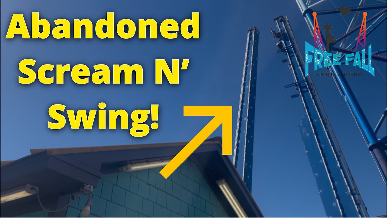 Abandoned S&S Scream N’ Swing At Free Fall Park Myrtle Beach!?