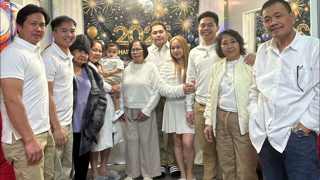 NEW YEAR 2026 FAMILY CELEB WHITE/KHAKI THEME 🤍🤎