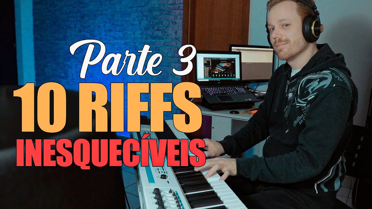 Top 10 Riffs INESQUECÍVEIS de Teclado - PARTE 3