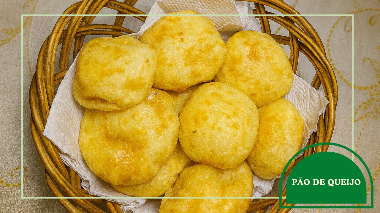 Pão de Queijo Perfeito — Crocante por Fora e Macio por Dentro! 😍🧀