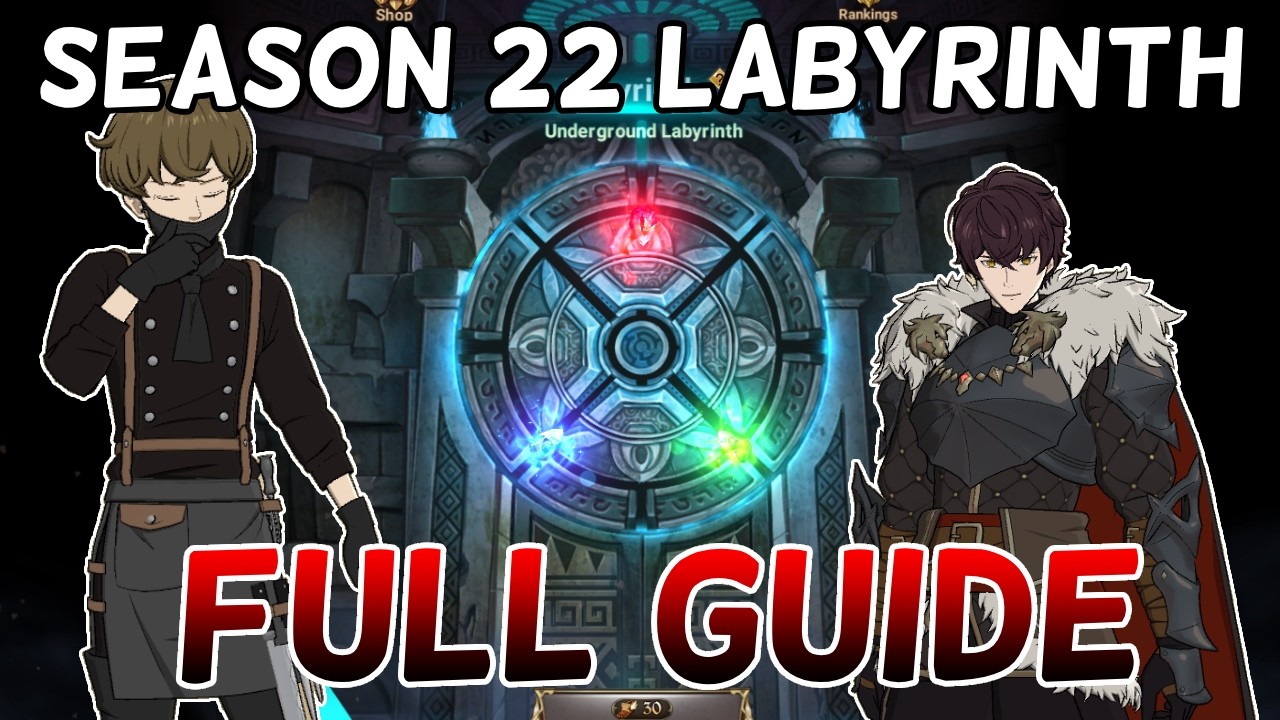 Полное руководство по прохождению лабиринта 22 сезона, очень просто — The Seven Deadly Sins Grand...